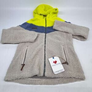 Obermeyer Women’s Kai Sherpa Jacket Tahini Size Small New